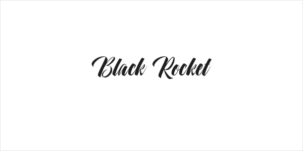 Black Rocket Logo