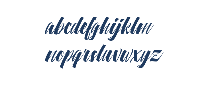 Black Rocket Lowercase