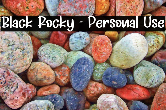 Black Rocky - Personal Use Example 2