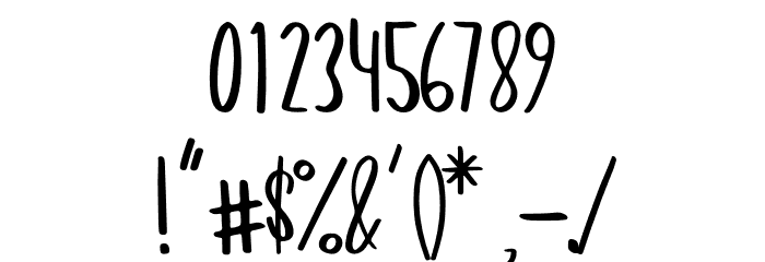 Black Romance Font OTHER CHARS