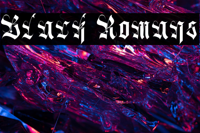 Black Romans Example 3