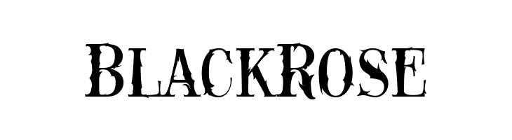 Black Rose  Frei Schriftart Herunterladen