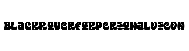 Black Rover For Personal Use On  font caratteri gratis