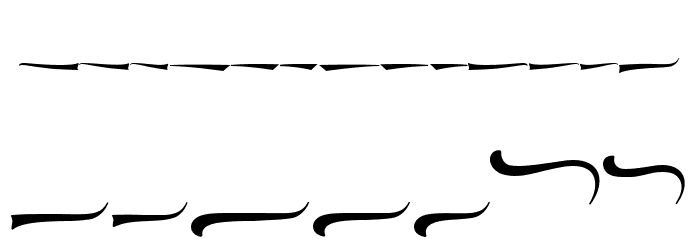 Black Ryder Extra Swash Font LOWERCASE