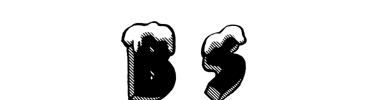 Black Santa  font caratteri gratis