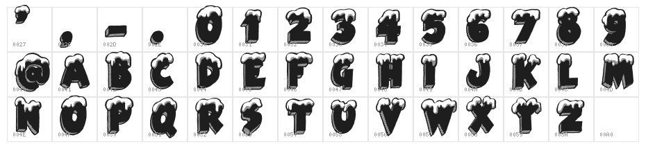 Black Santa Character Map