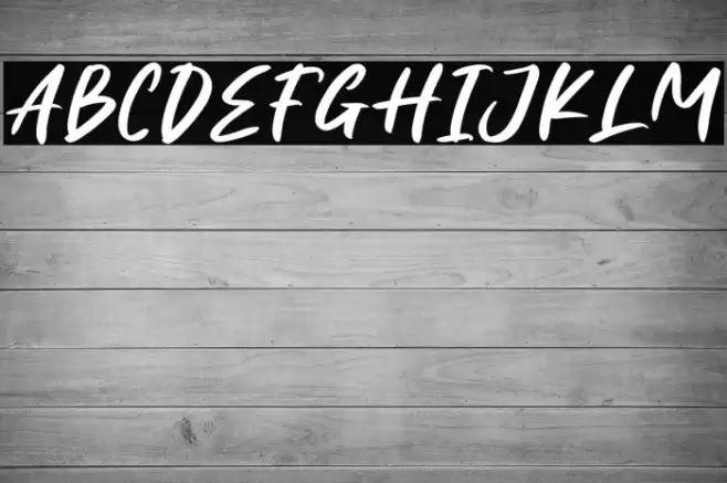 Black Shadow Font examples