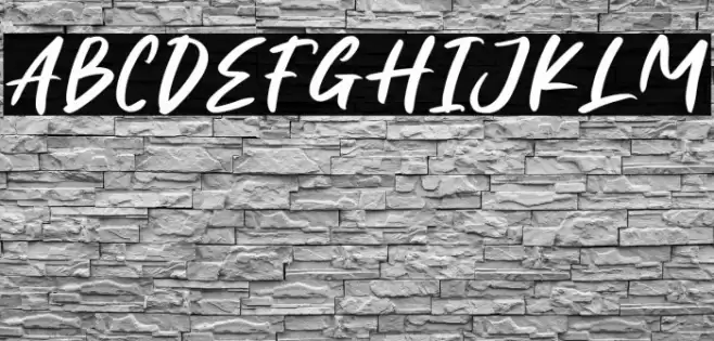 Black Shadow Font examples