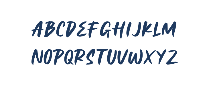 Black Shadow Lowercase