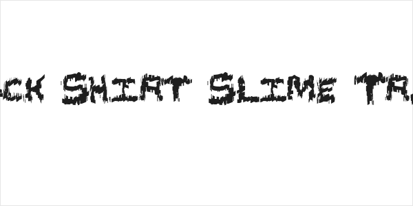 Black Shirt Slime Trail Logo