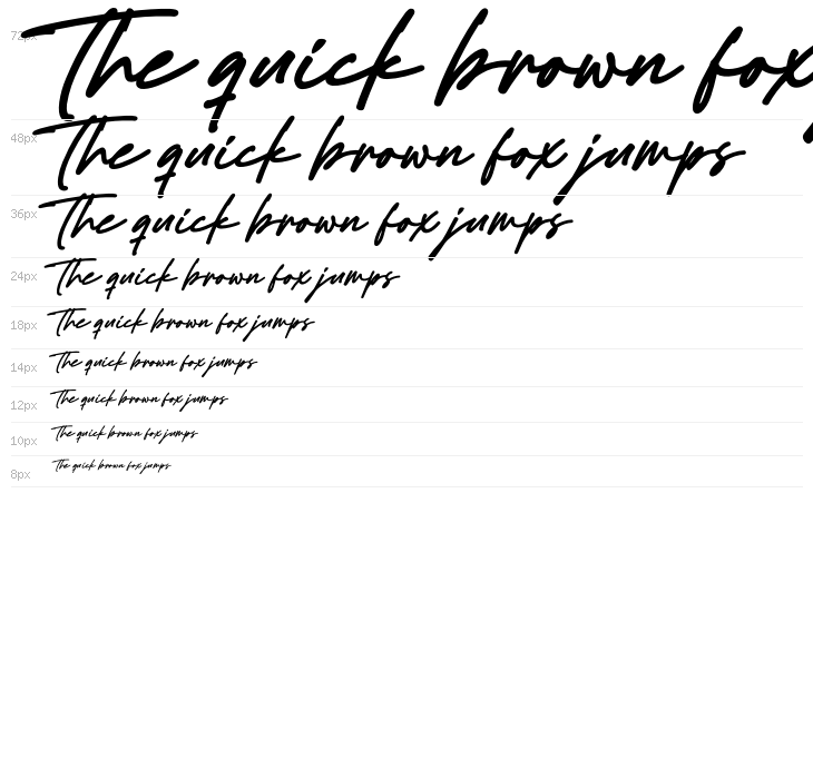 Black Signature PERSONAL USE ONLY Regular Waterfall