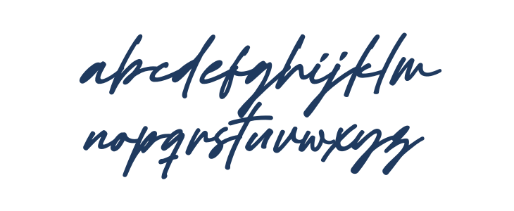 Black Signature PERSONAL USE ONLY Regular Lowercase