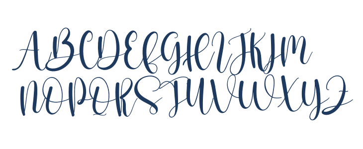 Black Signature Uppercase