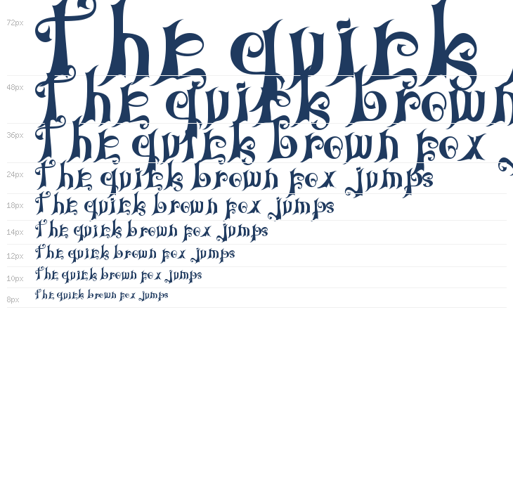 Black Silent Waterfall