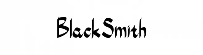 Black Smith  Descarca Fonturi Gratis