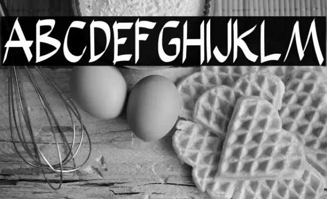 Black Smith Font examples