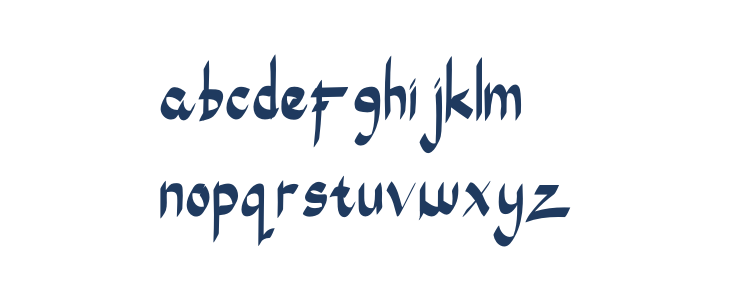 Black Smith Lowercase