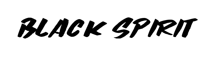 Black Spirit Fonte