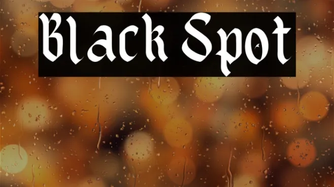 Black Spot Example 1