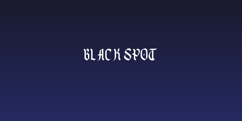 Black Spot Social Header