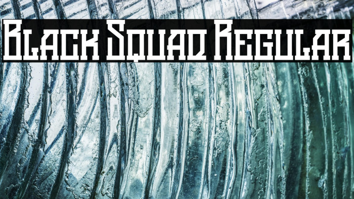 Black Squad Regular Example 3