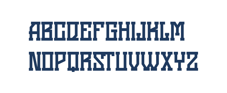 Black Squad Regular Lowercase