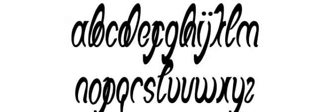 Black Stallion خط أحرف صغيرة