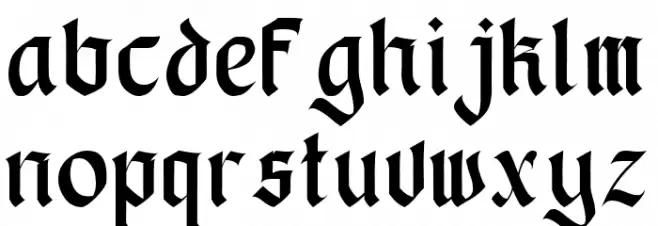 Black Stoner خط أحرف صغيرة