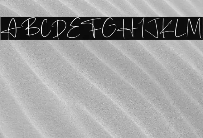 Black Storage Font examples