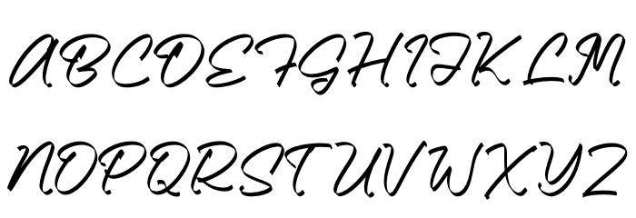 Black Stoyem 字体 大写