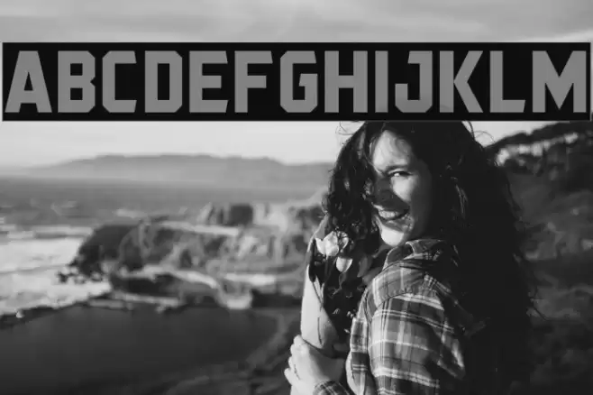 Black Streamer Font examples