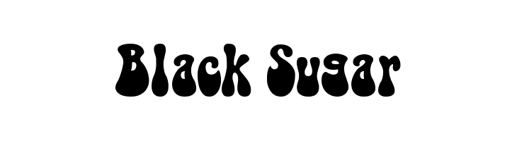 Black Sugar  フリーフォントのダウンロード