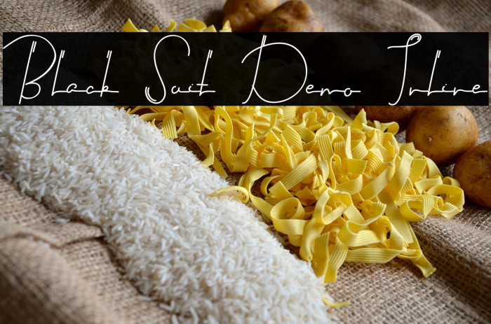 Black Suit Demo Inline Example 1