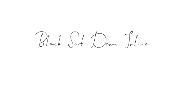 Black Suit Demo Inline Logo