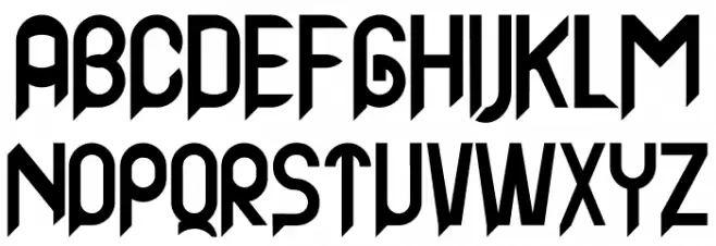 Black Swan Schriftart Groß