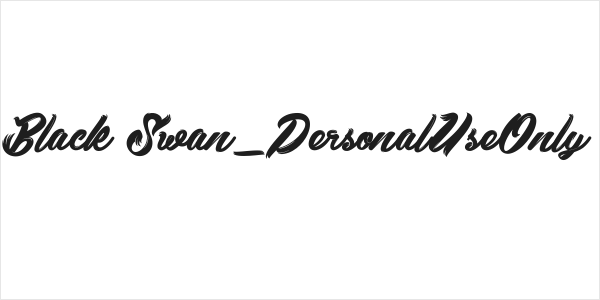 Black Swan_PersonalUseOnly Logo