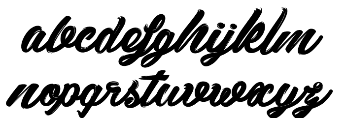 Black Swan_PersonalUseOnly Font LOWERCASE