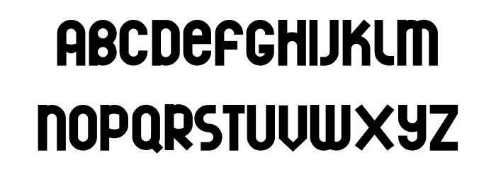 Black Swan Font LOWERCASE
