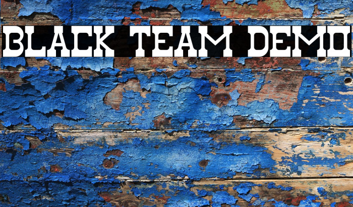 Black Team Demo Example 1