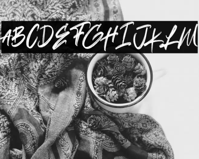 Black Theory Regular Font examples