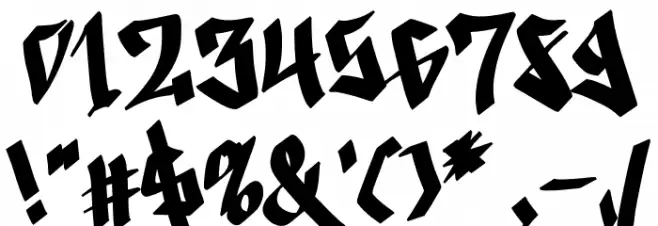 Black Town Demo Caratteri ALTRI CARATTERI