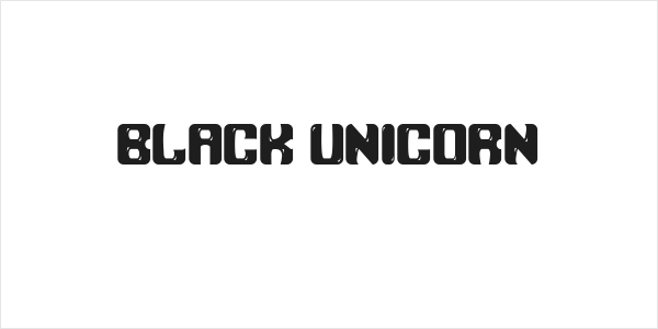 Black Unicorn Logo