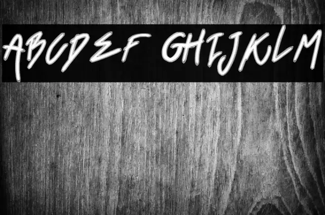 Black Venom Font examples