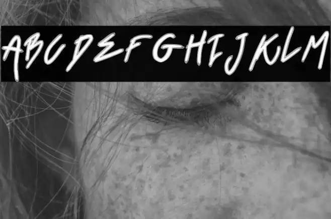 Black Venom Font examples