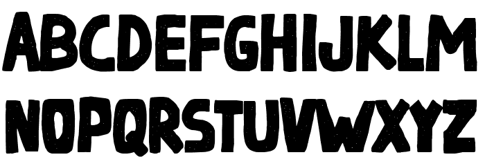 Black Week Boys Font LOWERCASE