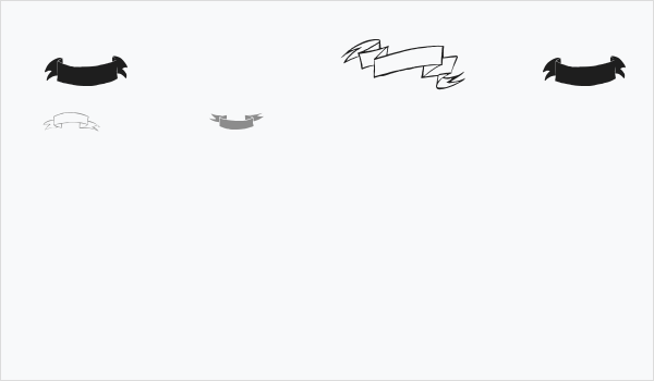 Black & White Banners Business Card