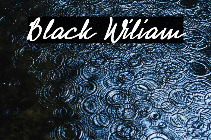 Black Wiliam Example 3