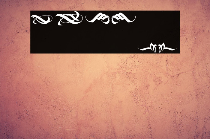 Black Wine Ornament Example 3