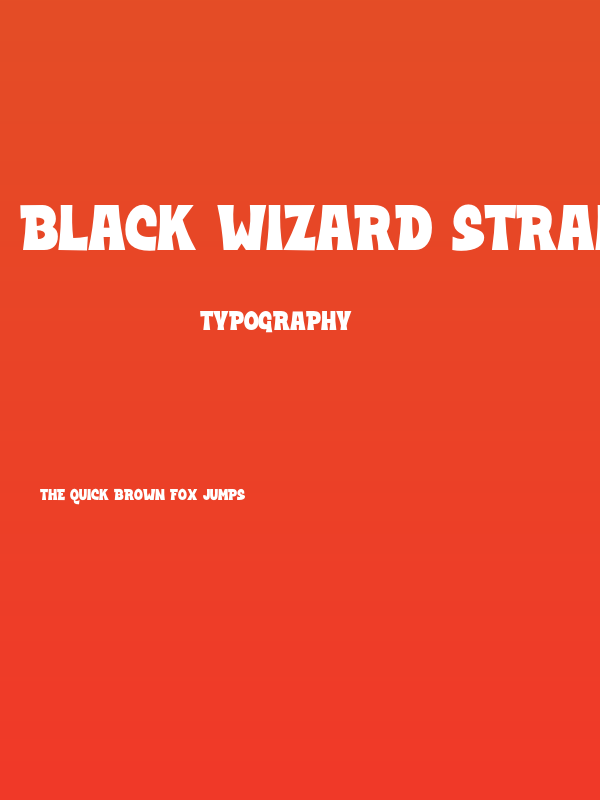 Black Wizard Straight PERSONAL Regular Poster