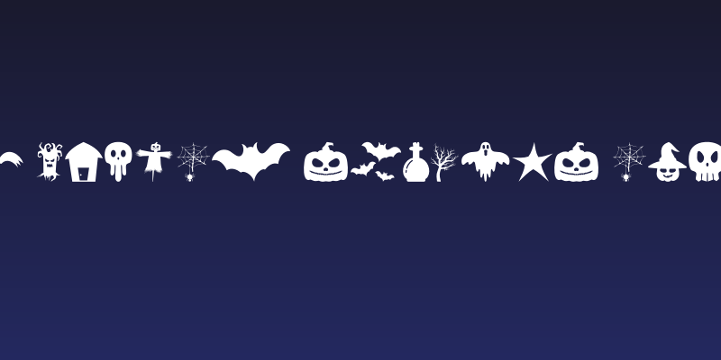 Black Wizard Symbols Regular Social Header
